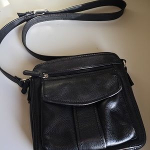 Fossil black cross-body bag - purse